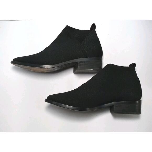 Eileen Fisher Davie Stretch Knit Boots Size 10 - Picture 4 of 5